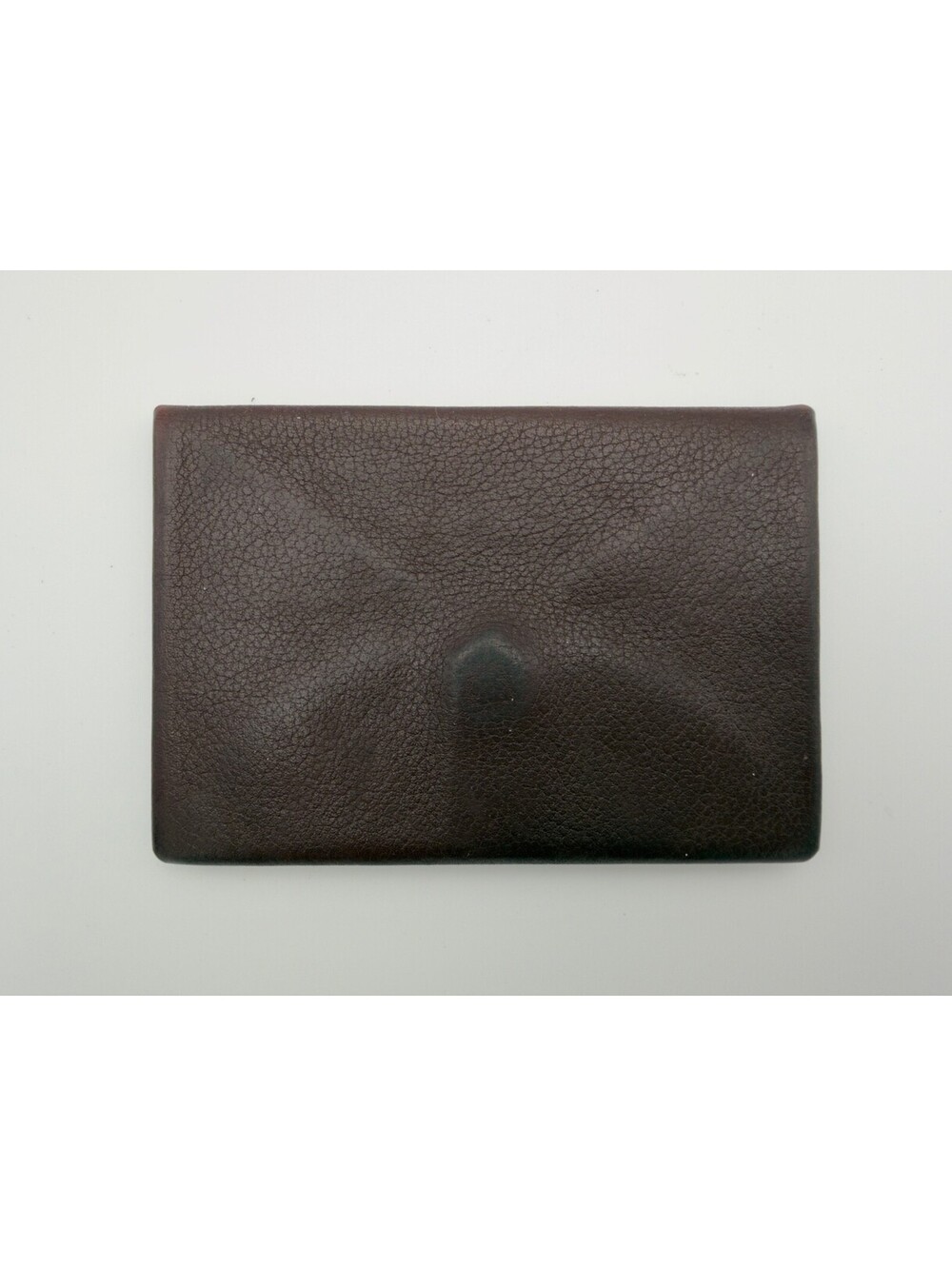 Authentic Hermes Calvi Card Holder Business Card Case Terre